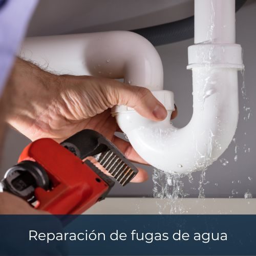 Reparación de fugas de agua